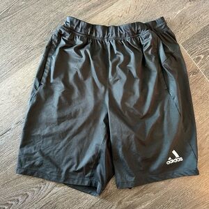 Adidas Men's Black Athletic Shorts